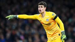 Kepa Arrizabalaga, portero del Chelsea.