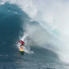 Estas fueron las fantásticas olas que disfrutaron en Maui