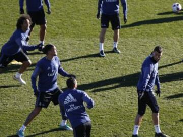 Real Madrid train at Valdebebas: Ronaldo, Danilo, Pepe & Marcelo