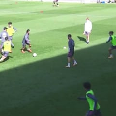 Todo el madridismo deseando que lo que hace en el entreno lo haga en los partidos: Isco...