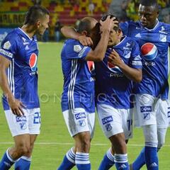 Millonarios gana de visitante con goles de Silva y Arango