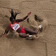 Espectacular bronce de Fátima Diame