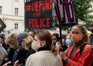George Floyd protests: what does ‘Defund the police’ mean?