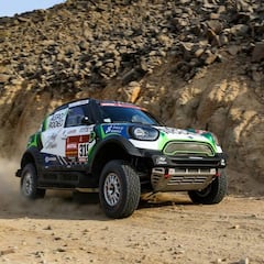 Un invitado en la fiesta de Mini y estreno notable de Alonso