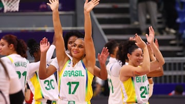 ºFIBA WOMEN’S AMERICUP CHILE 2025
En el Centro de Deportes Colectivos del Parque Estadio Nacional se enfrentan Brasil vs Mexico por los cuartos de final de la Fiba Women’s Americup Chile 2025.
04/07/2025
Foto:Marcelo Hernandez/IND