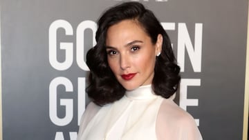 Gal Gadot asiste a la 78a Entrega Anual de los Globos de Oro celebrada en The Beverly Hilton y transmitida el 28 de febrero de 2021 en Beverly Hills, California.