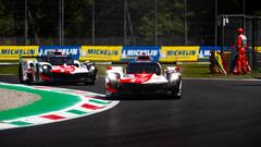 Toyota y Ferrari se reparten Monza