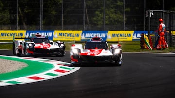 Toyota y Ferrari se reparten Monza