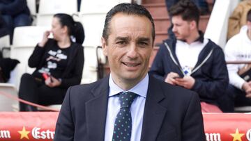 José Luis Oltra, entrenador del Córdoba que esta tarde se mide al Getafe.
