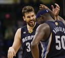 Marc Gasol y Conley alzan a los Grizzlies en Oklahoma: 1-1