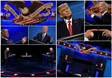 El deporte tambi¨¦n juega en el partido entre Trump y Biden