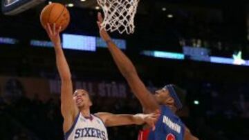 Michael Carter-Williams ante Drummond.