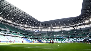 Soccer Football - AFC Champions League - Group E - FC Seoul v Beijing Guoan - Education City Stadium, Doha, Qatar - November 21, 2020 General view inside the stadium before the match REUTERS/Ibraheem Al Omari