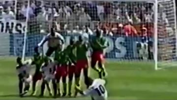 'Coto' Sierra cumple 50 años: su inolvidable gol a Camerún