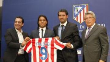 Falcao: "El Atlético es de los mejores equipos del mundo"