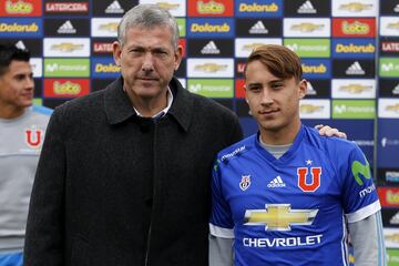 Santiago 21 de junio 2017
Universidad de Chile presenta el Jugador Francisco Arancibia, nuevo refuerzo para esta temporada, 
Javier Torres/Photosport