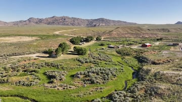 Rancho en Wyoming, USA