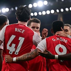 La suerte de tener a Saka