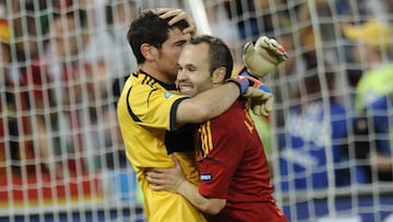 El deporte español, emocionado y agradecido con Andrés Iniesta