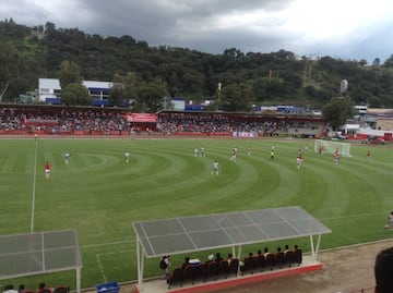 ES la casa de los Coyotes de Tlaxcala de la Segunda División, equipo que logró el Ascenso en mayo del 2017, pero debido a que dicho inmueble no contaba con los requisitos mínimas para la División de Plata, se encuentra en reconstrucción. Se espera que los trabajos terminen en agostos de 2018, con un aforo de 18 mil aficionados para que los Coyotes por fin puedan ser parte del Ascenso MX.