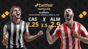 CD Castellón vs. UD Almería: horario, dónde ver, pronósticos y clasificación