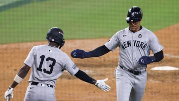 Juan Soto festejó el sábado su cumpleaños 26 con un cuadrangular en el Juego 2.