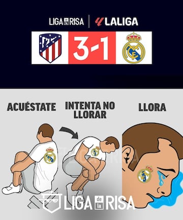 El derbi y la remontada del Barcelona, protagonistas de los memes de la jornada