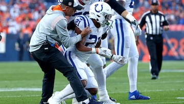 First it was Tagovailoa’s head injury during the Dolphins-Bills game then it was Hines’ concussion during the Colts-Broncos game. How's the RB doing now?