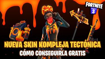 Skin gratis en Fortnite: cómo conseguir el skin Kompleja Tectónica
