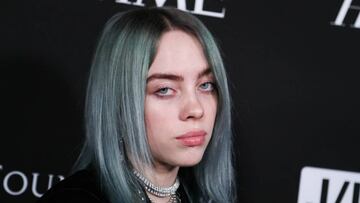 La artista Billie Eilish, muestra video grabado en México