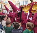Ni Madrid ni Andalucía: esta es la comunidad donde los nazarenos reparten caramelos en Semana Santa