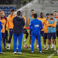 Así se preparan Barcelona y Real Madrid para la Supercopa