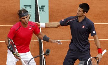 El tenista español ganó al serbio por 6-4, 6-3, 2-6 y 7-5.