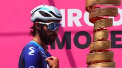 Fernando Gaviria en la última etapa del Giro de Italia.