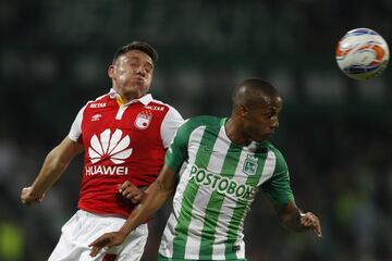 Nacional con Macnelly ganó 1-0 a Santa Fe 