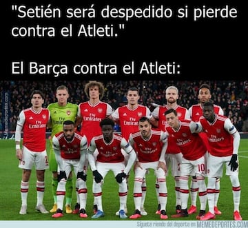Los memes del empate del Barça ante el Atleti