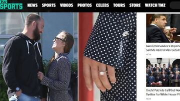 El portal TMZ reveló el compromiso de boda entre Ronda Rousey y Travis Browne.