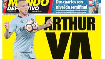 Portadas Barcelona: Arthur y Mina, unos vienen, otros ¿se van?