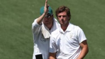 Matías Domínguez es el segundo chileno en la historia en jugar en Augusta.