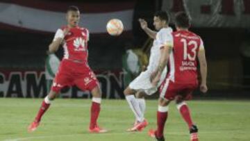 Francisco Meza anotó el gol de Santa Fe.