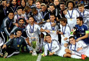 Real Madrid won the Spanish Supercup again in 2014, beating Atlético de Madrid.