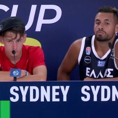 El calentón de Kyrgios por una pregunta sobre Nadal: "es lo más estúpido que he escuchado..."