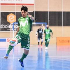 El Movistar arrolla en Zaragoza de la mano de Borja y Daniel