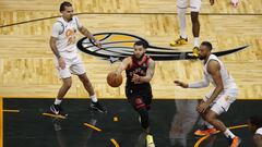 Fred VanVleet, durante el partido de la NBA que ha enfrentado a Orlando Magic y a Toronto Raptors.