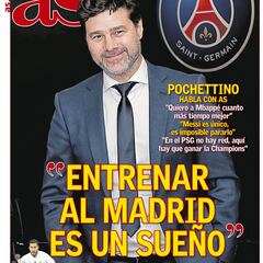 "Entrenar al Madrid es un sueño"... las portadas deportivas de hoy