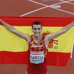 Podio de España en el Europeo