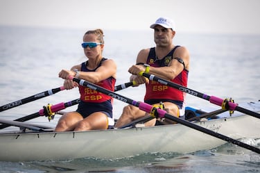 Adrián Miramón y Nadia Felipe, sextos en el Mundial de Beach Sprint