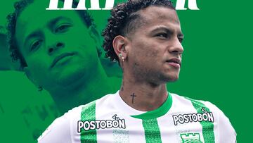 César Haydar fue presentado en Atlético Nacional.