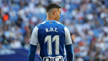 Raul De Tomas during the match between RCD Espanyol and Valencia CF, corresponding to the week 36 of the Liga Santander, played at the RCDE Stadium, in Barcelona, on 14th May 2022. (Photo by Joan Valls/Urbanandsport /NurPhoto via Getty Images)
PUBLICADA 24/05/21 NA MA15 2COL