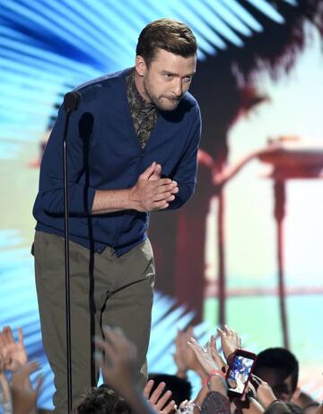 Justin Timberlake fue otro de los grandes protagonistas de los Teen Choice.